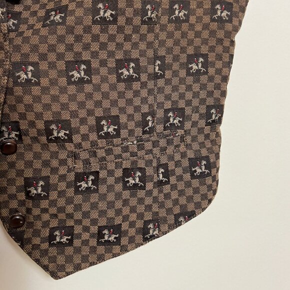 Vintage Lizsport Equestrian Vest - Picture 5 of 8